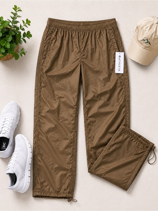 Athleta Other - Athleta Men's Brown Lightweight track Pants NWT